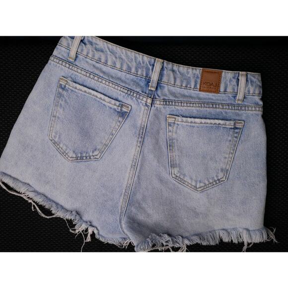 Womens‎ KOAJ DENIM WORLD Jean Shorts Size 28 - Picture 3 of 3